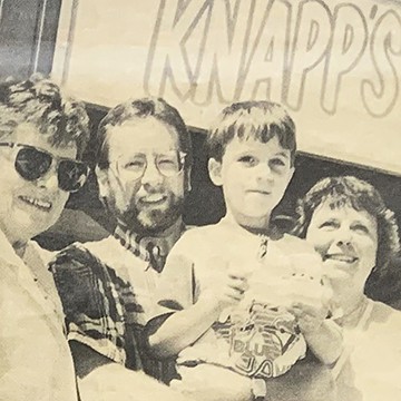Jeff Knapp and family with long standing ties to the Muskoka region.