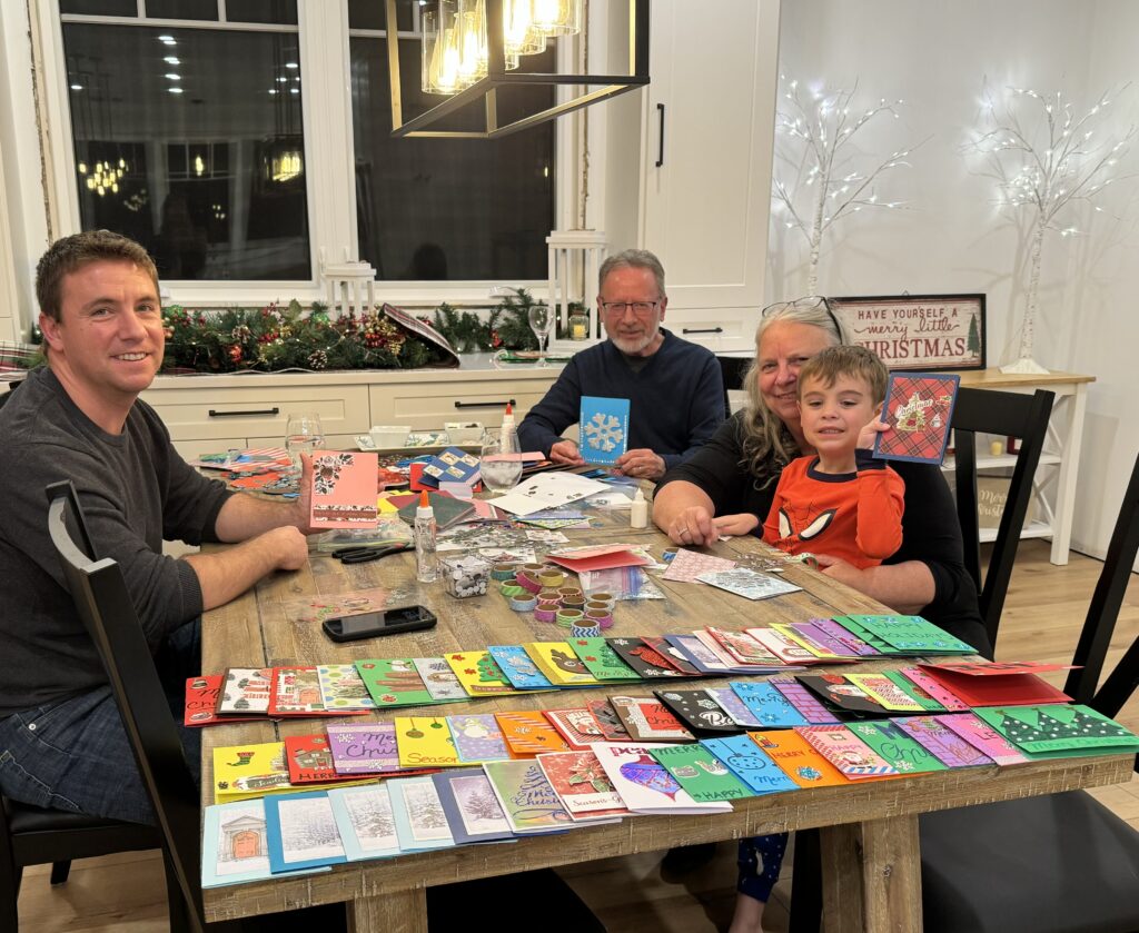 Christmas Cards for the Gravenhurst Community from the Knapp Family
